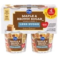 thumbnail image 3 of Kroger Maple & Brown Sugar Less Sugar Instant Oatmeal Cups 4 ct - 3 Pack, 3 of 4