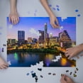 thumbnail image 3 of Austin, Texas, Skyline, Photography A-92081 (1000 Piece Puzzle, Size 19x27, Challenging Jigsaw Puzzle for Adults and Family, Made in USA), 3 of 4
