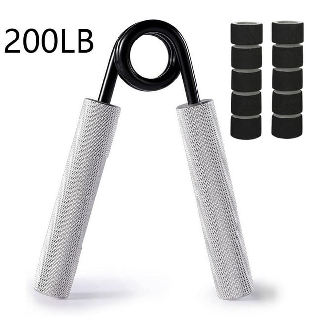 Entraîneur de Bras 100 Lb-350 Lb pour la Prise en Main, Gym, Exerciseur d'Avant-bras pour la Récupération Musculaire des Doigts et la Réadaptation