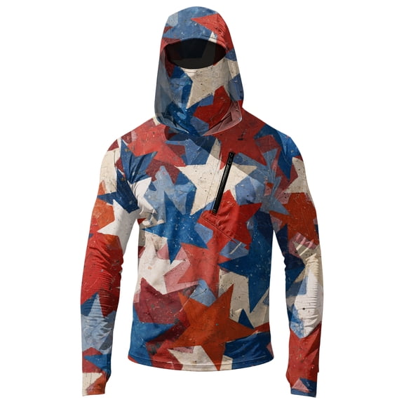Rash Guard for Men Upf 50 Long Sleeve Uv Protection Shirts Outdoor Hiking Swimming Fishing