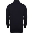 thumbnail image 2 of Henbury Mens 1/4 Zip Long Sleeve Sweater, 2 of 4