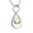 Gold, variant on Infinity Heart Urn Necklace for ashes for Women Stainless Steel Cremation Jewelry Memorial Keepsake Gift for Human Ashes Holder