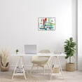 thumbnail image 2 of Stupell IndustriesColorful Cross Hatch AbstractionFramed Wall Art by Third and Wall, 2 of 7