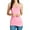 NEON PINK, variant on Women & Plus Basic Cami with Adjustable Spaghetti Straps Layering Tank Top (3PK: BLACK/HGREY/WHITE, S)