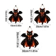 thumbnail image 3 of Black Cat Halloween Decor Hanging Wooden Sign, Spooky Hanging Halloween Decorations for Indoor Outdoor Wall Porch Door, Black Cat with Bat Wings Gothic Halloween Home Decor, 1, 3 of 7