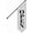 White-B, variant on Double-Sided Open Flag with Pole Kit, 15"x53" Vertical Storefront Open Sign with Wall Mounted Hanging, Outdoor Vintage Open Banner for Shop, Cafe, Restaurant, Retail Store, Farm Stand Business