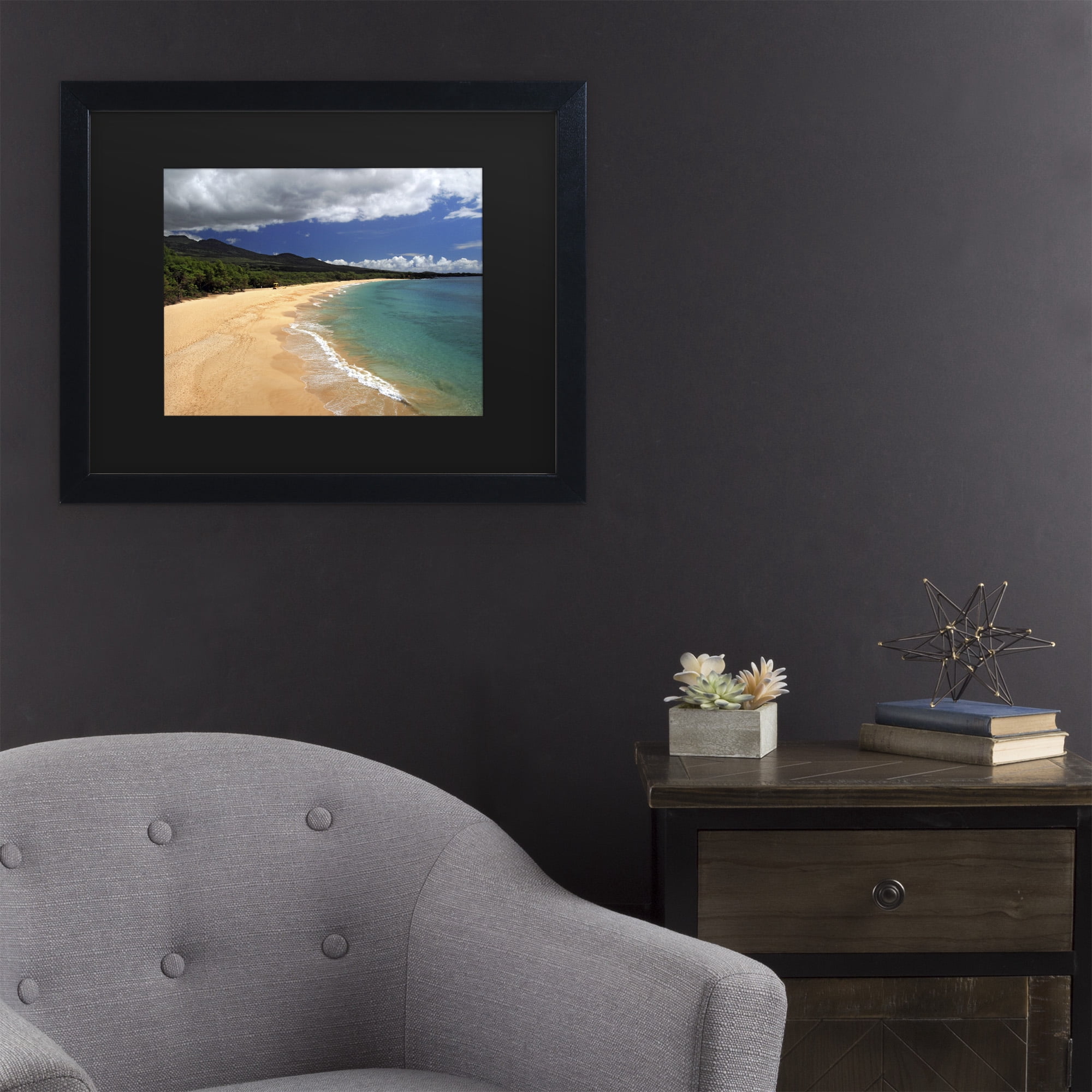 Trademark Fine Art 'Makena Maui' Canvas Art by Pierre Leclerc