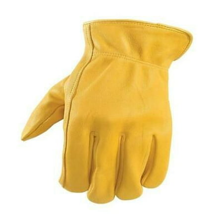 

1unit Wells Lamont 984M Men s Leather Driver Gloves Medium Yellow