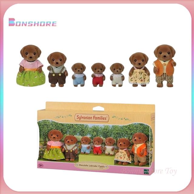 En stock 2024 nuevas figuras de acción de anime Sylvanian Families Ternurines Sylvanian Family colección de juguetes para niños regalo de cumpleaños para niños