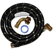 Whirlpool W10278636RC Universal Industrial Grade 6' Dishwasher Installation Kit