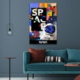 thumbnail image 2 of NASA Acrylic Frame Modern Wall Art - Multiple Size Options (EGDNASA003), 2 of 7