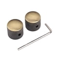 thumbnail image 1 of 2Pcs Electric Guitar And Bass Tone And Volume Metal Electronic Control Knobs, 1 of 7