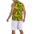 thumbnail image 2 of Pofeuu Fresh Corn 1 Print Basketball Jersey, Shirts for Men Youth Basketball Jersey Crew Neck-Large, 2 of 6