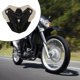 thumbnail image 4 of Conjunto de Parabrisas grande Soledad para motocicleta ahumado Con soporte, 4 of 7