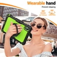 thumbnail image 3 of for Lenovo Idea Tab/ Tab K11 Gen 2 Case 11 2025, 360 Rotating Shockproof Cover with Stand, Handle, Shoulder Strap (TB336FU/TB330FU), Lime Panel, 3 of 7