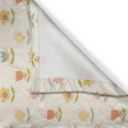 thumbnail image 3 of Ambesonne Floral Kitchen Curtains, Scandinavian Art Flowers, 55"x30", Eggshell and Multicolor, 3 of 3