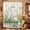 White, Green, Beige, variant on Vintage Wildlife Birds Shower Curtain Set - Standard 72" x 72" Washable Bathtub Curtain with 12 Hooks, Farmhouse Botanical Water Reflection Waterproof Fabric Stall Shower Curtains for Bathroom Décor
