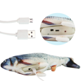 thumbnail image 4 of Paquete de juguetes para peces con hierba gatera, juguetes interactivos para masticar gatos de peluche suave, juguetes de peces simulados para gatos de interior, gatitos y cachorros, juguete eléctric JAMW Sencillez, 4 of 5