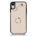 thumbnail image 6 of Case for iPhone XR Wallet Phone Case with Ring Stand & Adjustable Crossbody Strap, Stylish Multi-Funtional Accordion Style Flip Case with Card Slots for Women Girls, Apricot, 6 of 11