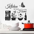thumbnail image 2 of Adhesivos de pared con frase de cocina Eat Drink Love Enjoy, 30 x 90 cm, 2 of 4