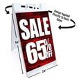 thumbnail image 2 of Sale 65 Percent Off (24" X 36") Standard A-Frame Signicade, Includes Decal Applied To Stand, 2 of 4