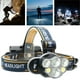 thumbnail image 5 of Linterna frontal Anyi Bai Kc06 con luz de advertencia Cob y carga micro USB, 5 of 5