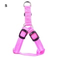 thumbnail image 3 of Arnés ajustable Greeniant para perro brillante soporte para entrenamiento de mascotas correa de mano de seguridad rosado S, 3 of 6
