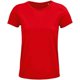 thumbnail image 1 of SOLS - Camiseta Crusader de Orgánica para Mujer (Rojo), 1 of 2