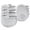 White, variant on Jeffers Uniquely English Fetlock Boots for Horses, Pair - Breathable Neoprene Horse Leg Protection for Equine Ankles & Lower Leg Support for High Impact Activity & Daily Use - Medium White