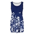 thumbnail image 4 of Aimik Women's Fashion Floral Print Plus Size Tank Top Casual Loose Comfortable Sleeveless Summer Tops for Ladies, 4 of 6