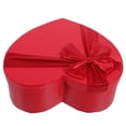 thumbnail image 6 of PENIKOKO Valentine Heart Shaped Red Paper Box with Lid 1 Piece 9.1 x 7.9 x 3.5 Inches, 6 of 6