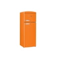 thumbnail image 4 of Classic Retro 7.5 cu ft Top Mount Refrigerator in Creamscicle Orange, 4 of 7