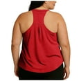 thumbnail image 2 of Diufon Workout Tank Tops for Women Plus Size Racerback Crewneck Top Soft Casual Sleeveless Sport Yoga Shirts, 2 of 6