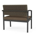 thumbnail image 5 of Chaise Bariatrique d'Attente de Réception en Acier Lenox / Acier Charbon / Brun / Brun, 5 of 5