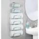 thumbnail image 2 of Soporte para toallas mDesign Hyde Collection, 6 niveles, acero cromado, 2 of 9