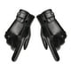 thumbnail image 3 of Guantes de invierno para hombre perfecl de piel sintética con pantalla táctil Negro 245 cm, 3 of 7