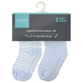 thumbnail image 2 of Kushies Terry Socks, 2 Pack - Blue, 2 of 2