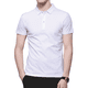 thumbnail image 5 of Polo de manga corta con solapa para hombre y mujer, camisa informal de Color liso para exteriores, uso diario, negocios, novedad de 2024, 5 of 5