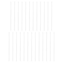 Uxcell 25pcs Sewing Needles 0.7mm Dia 120mm Long Ultra-Thin Stainless Steel Needles