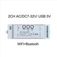 thumbnail image 2 of 3X 2CH WiFi Smart Switch DIY Timer APP 7-32V USB 5V 2.4G WiFi Home Automation Module for Home IFTT,3 * Smart Switch,White, 2 of 8