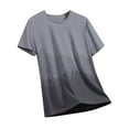 thumbnail image 2 of COSFO Mens T Shirts Crew Neck Casual Short Sleeve Tops Loose Breathable Gradient Pullover Mens Classic T-Shirt, 2 of 5