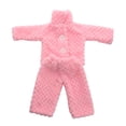 thumbnail image 1 of Ensemble de Pyjamas Confortables pour Poupée avec Boutons, Convient à une Poupée de 18 Pouces et 43CM - Accessoires pour Poupée, 1 of 6