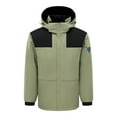 thumbnail image 1 of Chaquetas y abrigos casuales con capucha de manga larga, chaqueta térmica de invierno, cortavientos con capucha, impermeables deportivos para exteriores, abrigo para mujer, 1 of 8