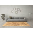thumbnail image 3 of Ahgly Company Indoor Rectangle Abstract Brown Modern Area Rugs, 4' x 6', 3 of 4
