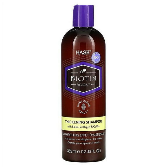 Hask Beauty, Biotin Boost, Thickening Shampoo, 12 fl oz (355 ml) Pack of 4