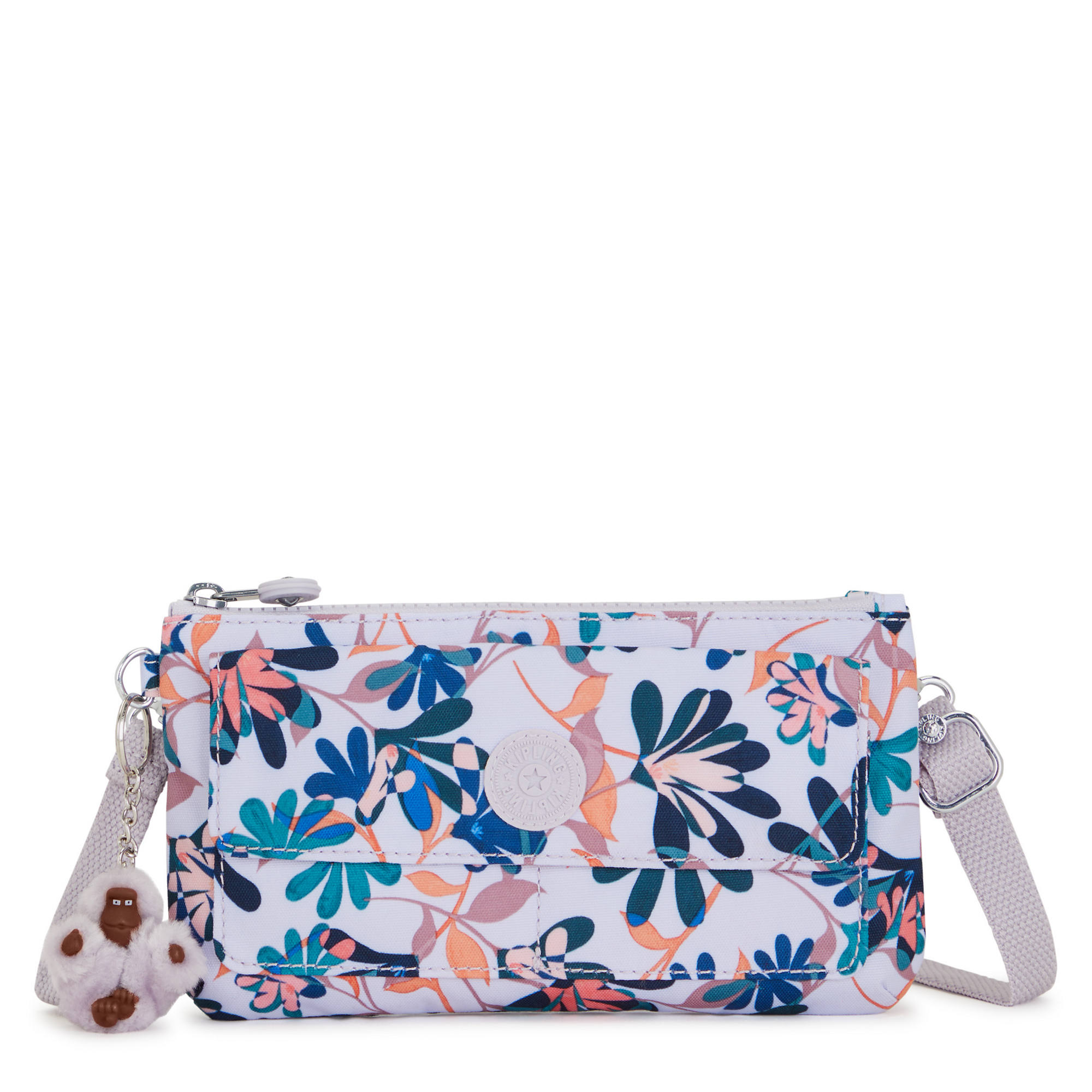 Kipling Women's Lane 2in1 Printed Travel Wallet Mini Bag