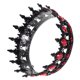 thumbnail image 5 of Coronas barrocas Corona de reina Tiara gótica Coronas de cristal Tiara de princesa Tiara vintage para mujeres Niñas Fiesta de disfraces de Halloween Fiesta de graduación Negro y rojo, 5 of 5