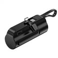 thumbnail image 1 of Capsule 5000mAh avec Ligne de Recharge, Banque de Poche, Urgence, Mini Portable Type-C et ipone 2 en 1, Incontournable de Voyage, 1 of 7