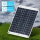 thumbnail image 3 of Panel Solar Portátil, Eficiente Kit De Panel Solar Monocristalino Fácil De Instalar De 50 W Para Viajes, 3 of 7