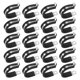 thumbnail image 1 of Uxcell 20 Paquete de Abrazaderas de Cable 30 mm Acero Inoxidable 304 Goma Forma R para Tubo, 1 of 7